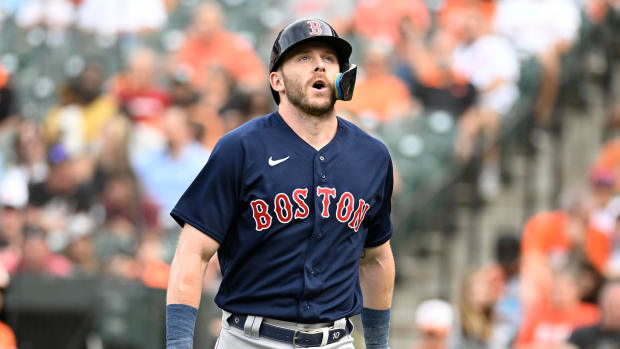 Red Sox infielder Trevor Story will miss extended time after undergoing elbow surgery.